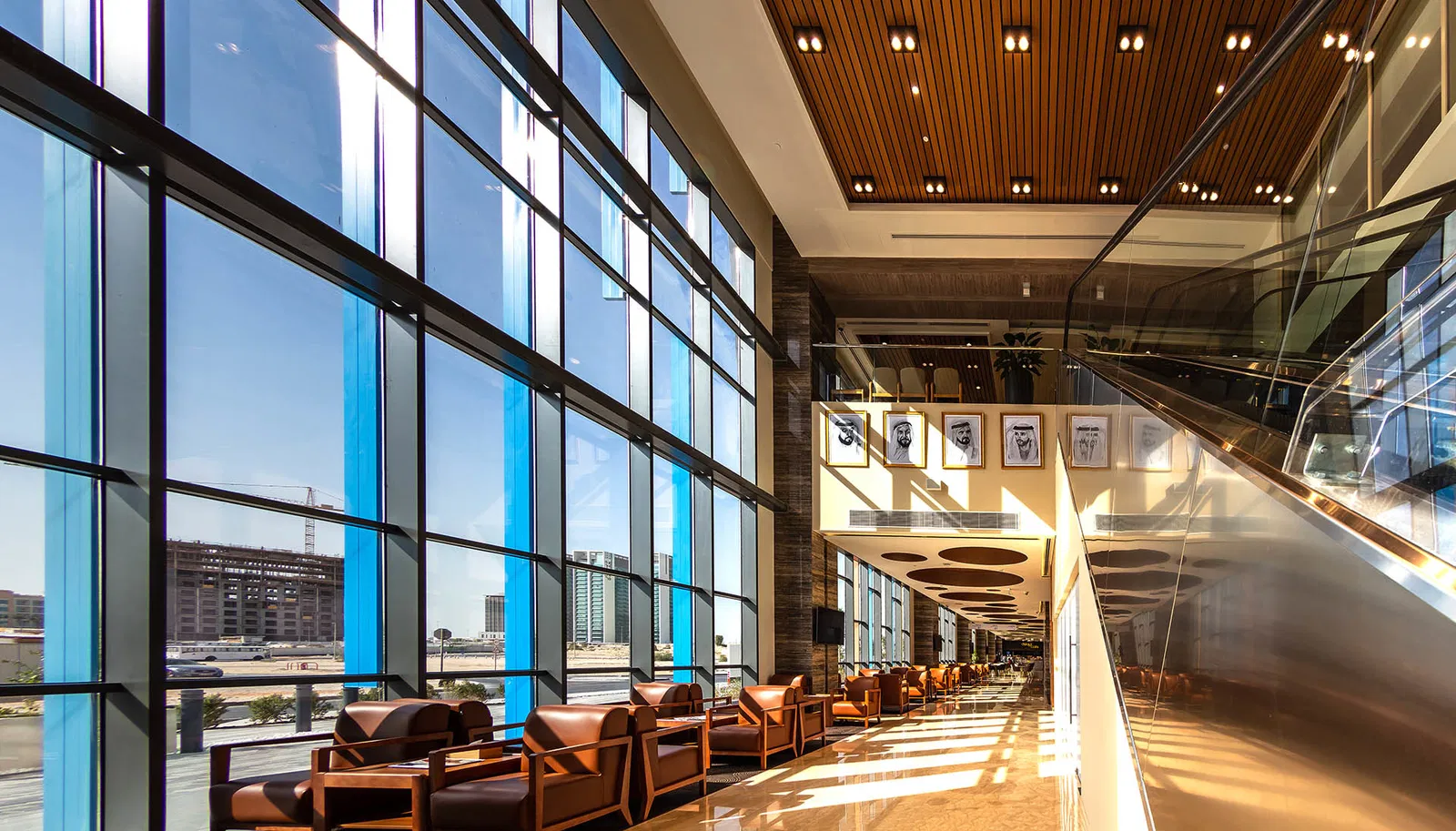 Modern hospital building in Dubai